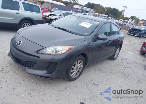 2013 Mazda Mazda3 I Touring z USA, uszkodzony, nr VIN JM1BL1VP7D1739443